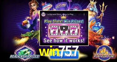 win757 Logo - Bônus de Cadastro